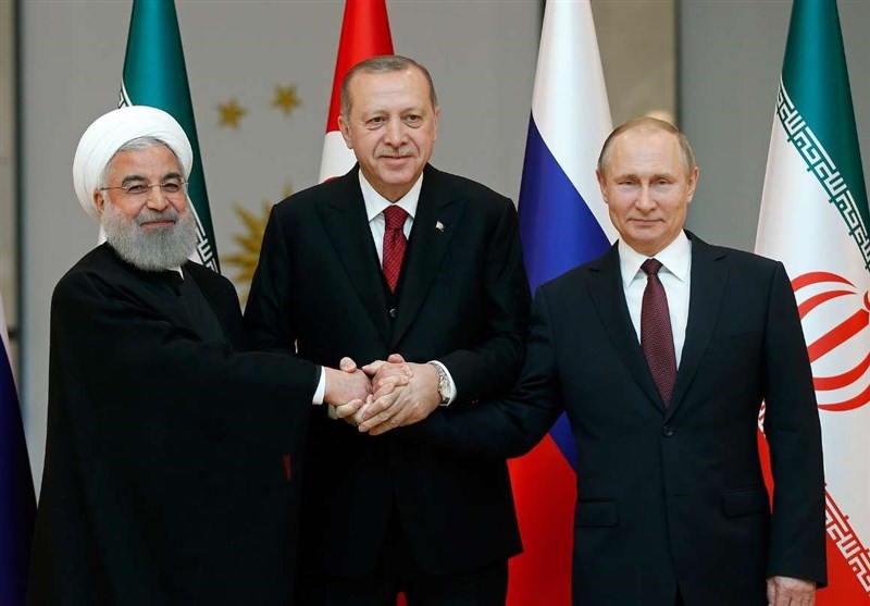 اجلاس سه جانبه سران کشورهای ایران،ترکیه و روسیه/پوتین و اردوغان وارد تهران شدند