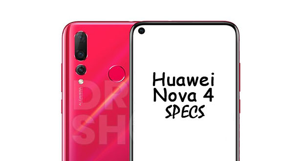 مشخصات فنی هواوی نوا ۴ (Huawei Nova 4)