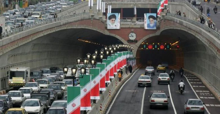 دریافت عوارض در تونل‌های تهران منتفی شد