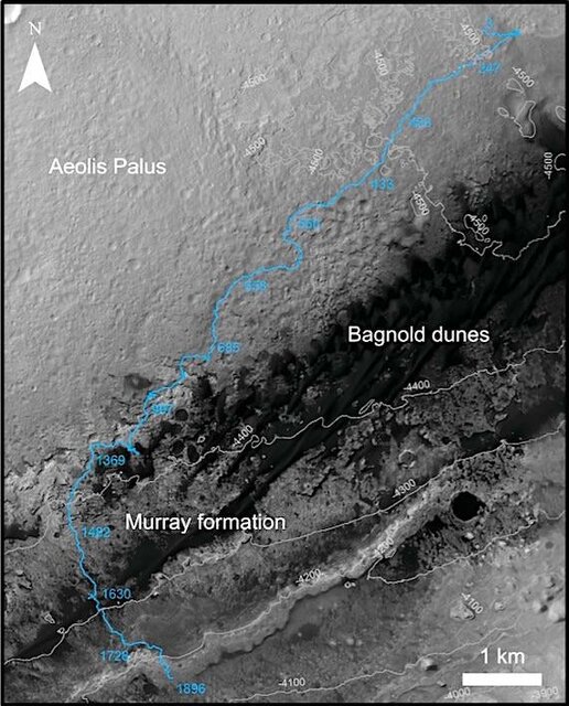 کشف گودال‌های جدید در مریخ توسط کاوشگر “کنجکاوی”