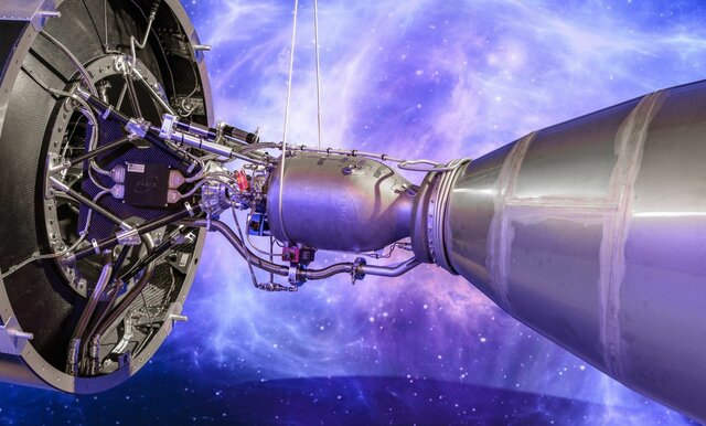 رونمایی از بزرگترین موتور موشک چاپ ۳ بعدی دنیا