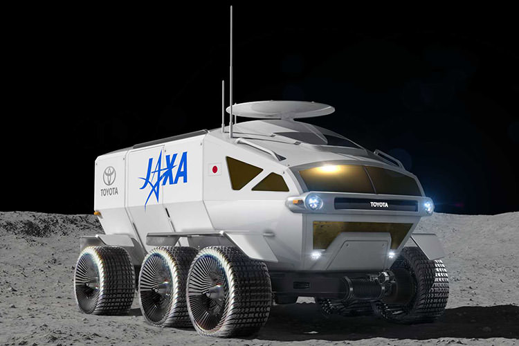 تویوتا و سازمان فضایی ژاپن برای تولید خودرو ماه نورد همکاری می‌کنند