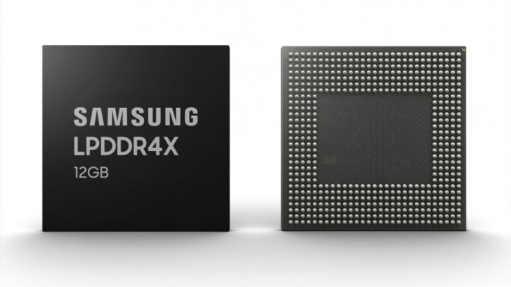 حافظه رم ۱۲ گیگابایتی از نوع LPDDR4X موبایل توسط سامسونگ تولید خواهد شد