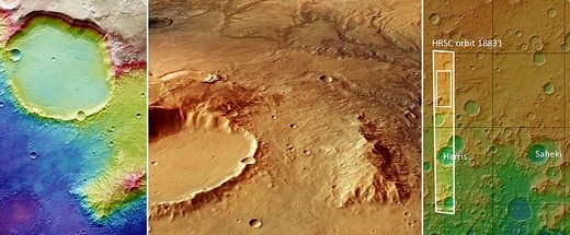 دره‌های آبی در مریخ+تصاویر