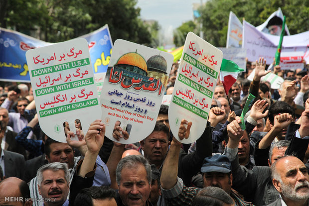 مراسم راهپیمایی روز جهانی قدس در ایران