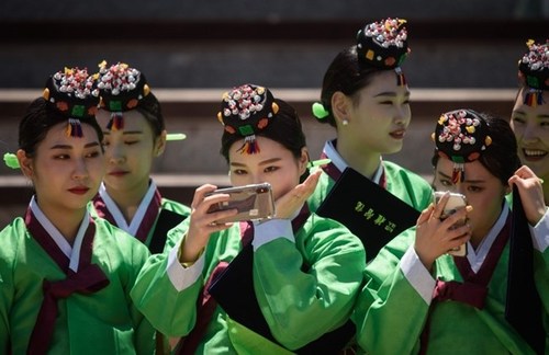 مراسم جشن تکلیف دختران کره ای