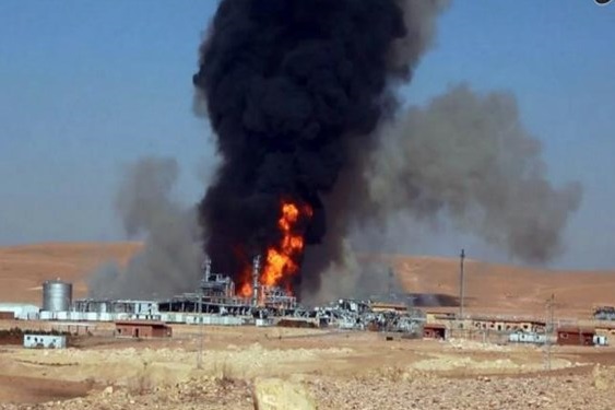 سانا: خرابکاری در یک خط لوله انتقال نفت سوریه