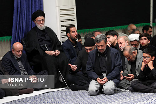 احمدی‌نژاد به بیت رهبری رفت