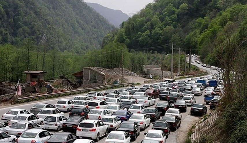 ترافیک فوق سنگین در راه‌های مازندران/ کندوان و هراز قفل شد