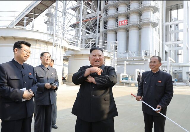 رهبر کره شمالی بالاخره رویت شد + تصاویر