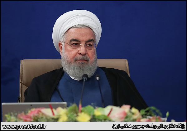 روحانی : در حال عبور از پیک کرونا هستیم