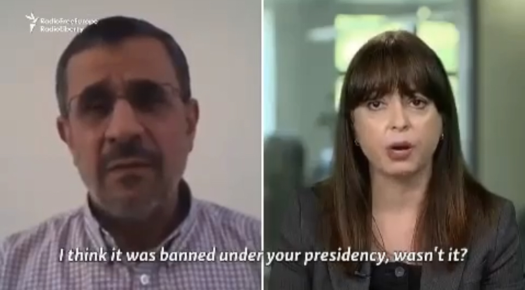 احمدی‌نژاد: از کار‌ها و حرف‌هایم پشیمان نیستم /فیلم