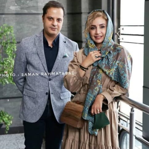 شبنم قلی خانی در کنار همسرش/ عکس