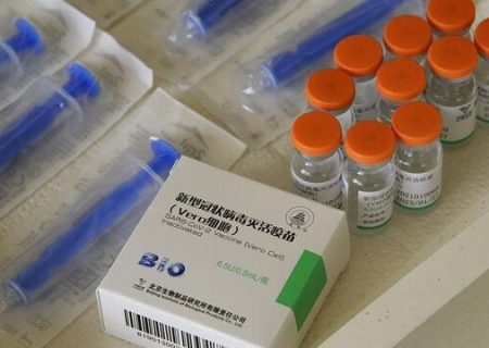 ۴۰۰ هزار دوز واکسن چینی وارد ایران شد