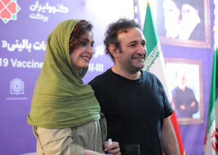 بازیگر «پایتخت» و همسرش واکسن ایرانی زدند