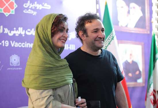 بازیگر «پایتخت» و همسرش واکسن ایرانی زدند