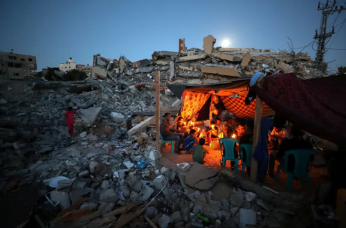 ویرانه حملات هوایی اسراییل به غزه/ عکس