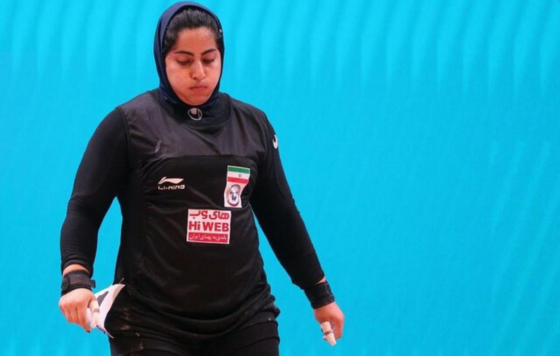 وزنه بردار زن ایرانی سهمیه فوق سنگین المپیک گرفت