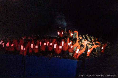 نجات جان ۳۶۹ پناهجوی عازم اروپا در مدیترانه/ عکس