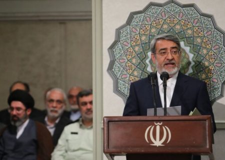گزارش وزیر کشور از انتخابات ریاست جمهوری در مراسم تنفیذ ابراهیم رئیسی