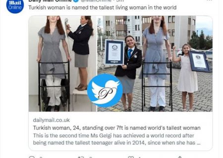 قدبلندترین زن دنیا معرفی شد/ عکس
