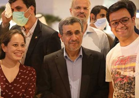 اولین پیام محمود احمدی نژاد بعد از بازگشت از دبی