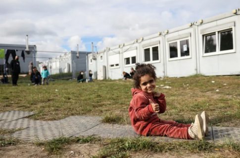 اردوگاه پناهجویان عراقی در مرز آلمان و لهستان/ عکس
