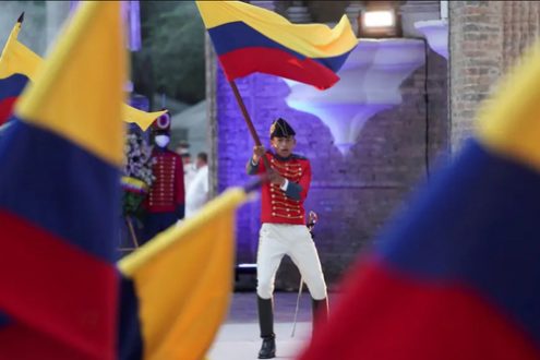 مراسم دویستمین سالگرد تدوین قانون اساسی کلمبیا/ عکس