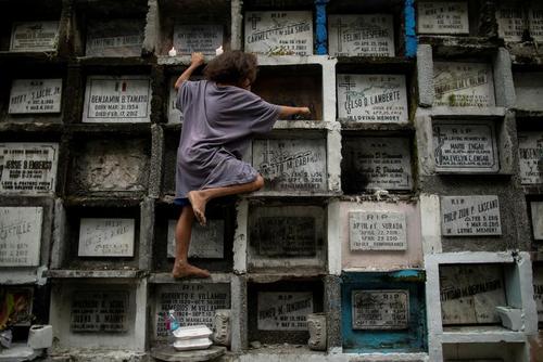 گورهای آپارتمانی گورستان فیلیپین/ عکس