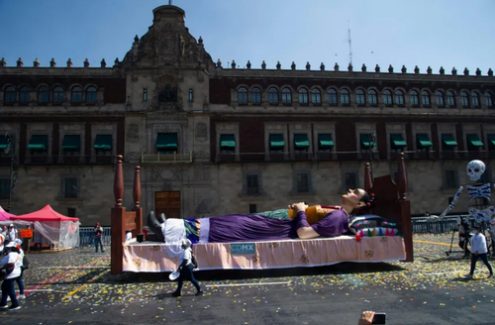 آیین های ویژه روز مردگان در مکزیکوسیتی/ عکس