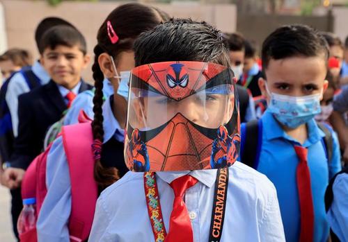 بازگشایی مدارس عراق بعد از کرونا/ عکس
