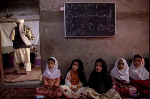 مهدکودک دختران در افغانستان/عکس