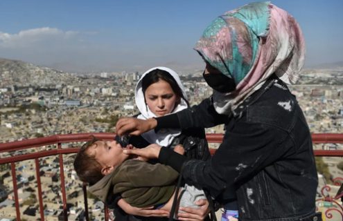کارزار واکسیناسیون فلج اطفال در افغانستان/ عکس