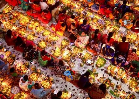مراسم افطار هندوها در بنگلادش/ عکس