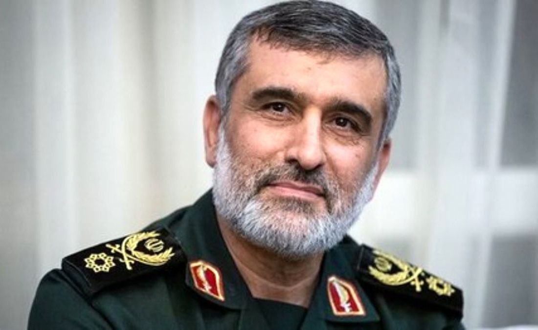 انتقاد فرمانده هوافضای سپاه به حسن روحانی