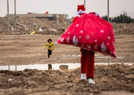بابانوئل عراقی/ عکس