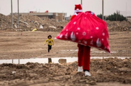 بابانوئل عراقی/ عکس