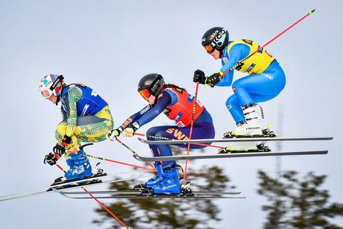 مسابقات جهانی اسکی در سوئد/عکس
