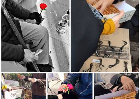 رفتار تحسین‌برانگیز تبریزی‌ها با دستفروش معلول