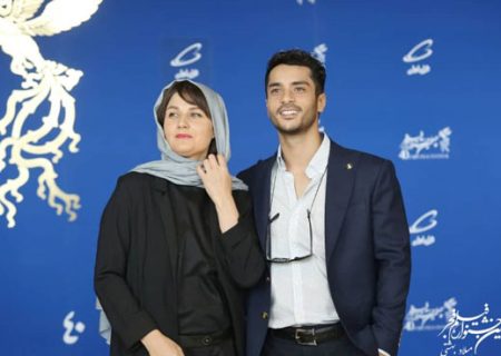 ژست ساعد سهیلی و همسرش در جشنواره فیلم فجر/عکس