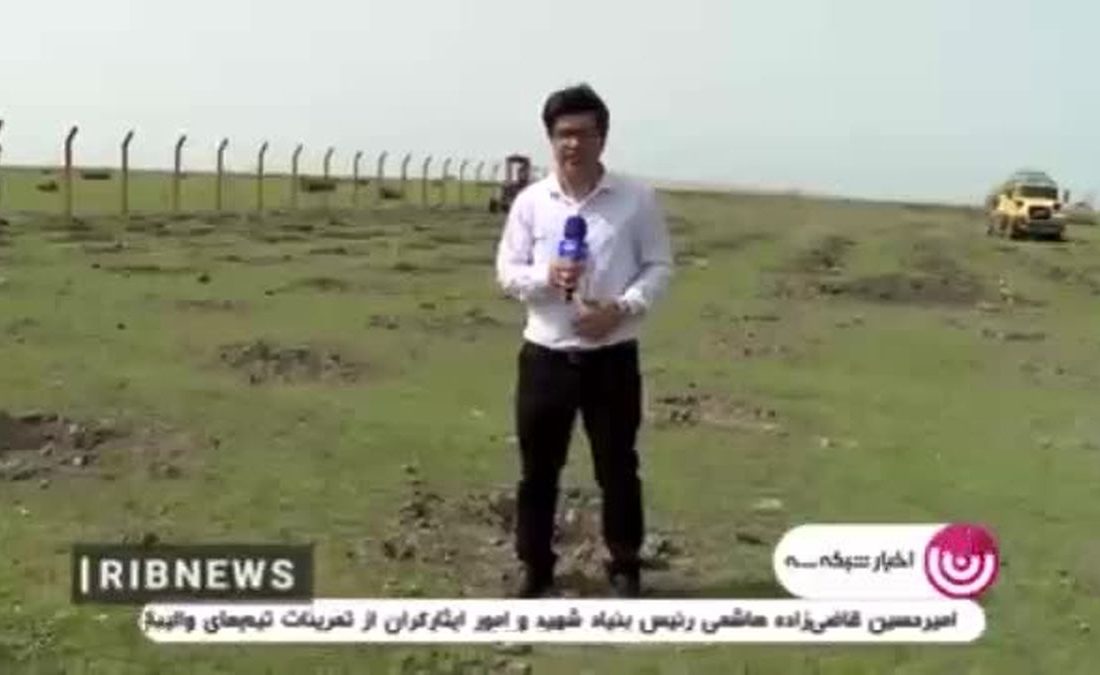کتک خوردن سلامی خبرنگار صداوسیما در میانکاله/فیلم