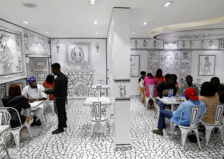 افتتاح نخستین رستوران سه بعدی آفریقا