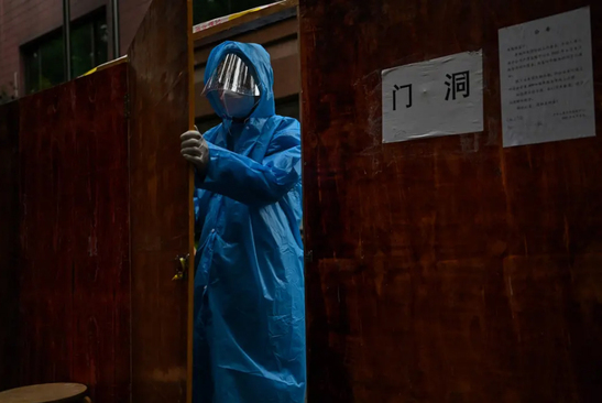 قرنطینه در شانگهای چین به دلیل وجود بیمار کرونایی