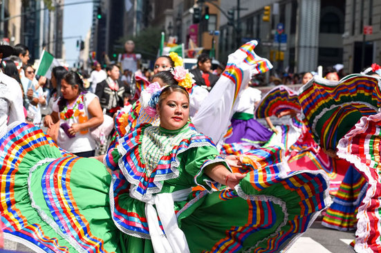 جشن روز استقلال مکزیک در نیویورک