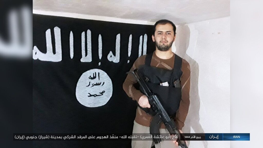 داعش عکس تروریست شاهچراغ را منتشر کرد