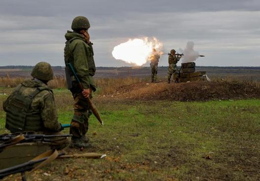 تمرین نظامی نیروهای روسی در دونتسک/ رویترز