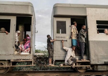 سفر با قطار در اتیوپی/ خبرگزاری فرانسه