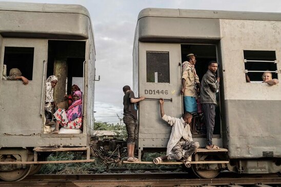 سفر با قطار در اتیوپی/ خبرگزاری فرانسه