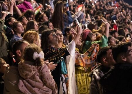 جشن نوروز در شهر زاخو در کردستان عراق