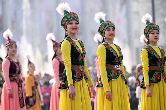 جشن نوروز در شهر بیشکک پایتخت قرقیزستان